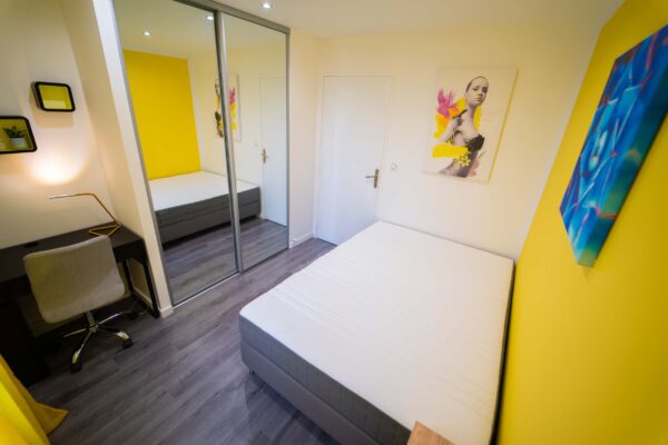 Turquoise location Le Cannes - Yellow ROOM (Lyon 3e - Villeurbanne) Le Cannes - Yellow ROOM (Lyon)