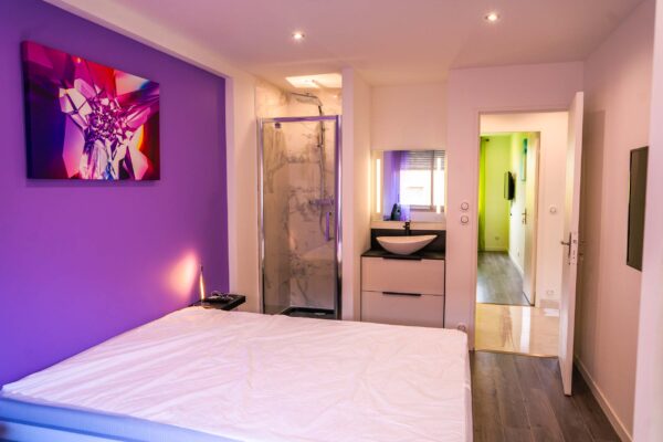 Turquoise location L'Ibiza - Purple ROOM (Villeurbanne) L'Ibiza - Purple ROOM (Lyon)