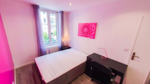 Turquoise location Le New York - Pink ROOM (Lyon3e)