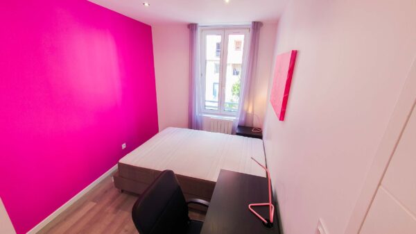 Turquoise location Le New York - Pink ROOM (Lyon3e)